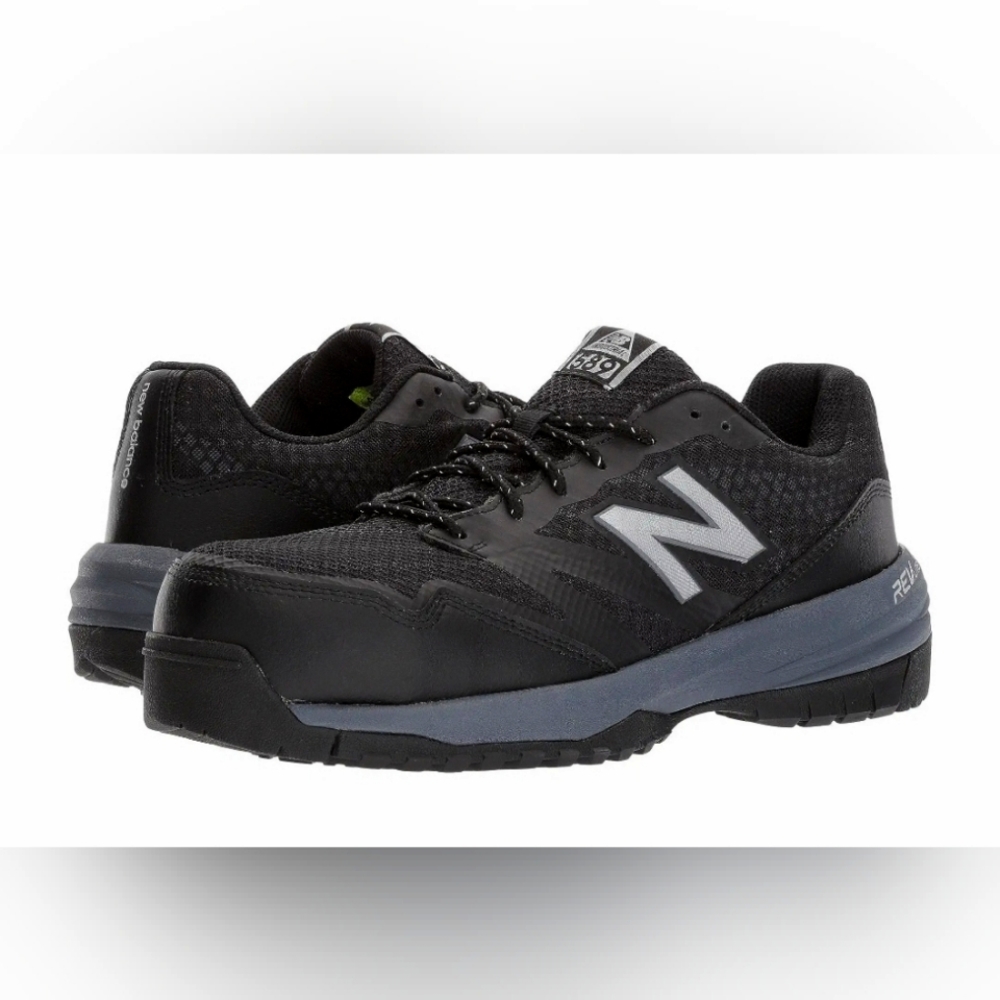 New Balance Work and Safety Shoe 12  slip resistant composite toe black